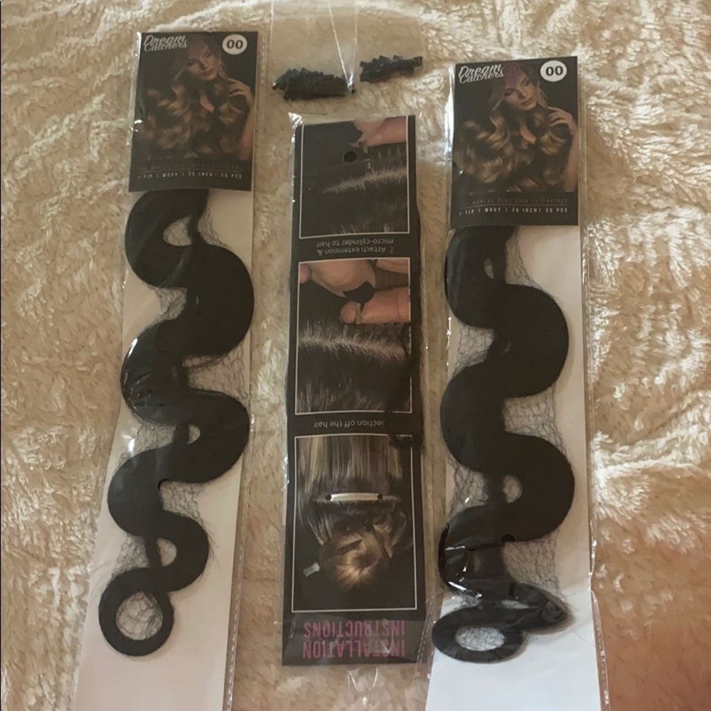 3 bundles of 00 Dream Catcher extensions size 20”